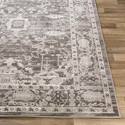 Eelde Traditional Charcoal Area Rug