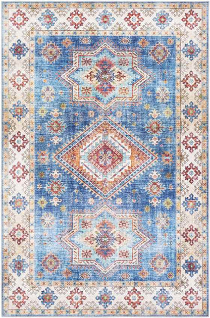 Een Traditional Navy Area Rug