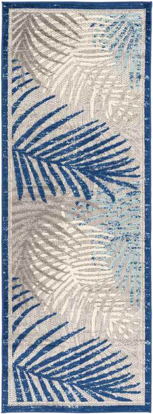 Eleveld Coastal Dark Blue Area Rug