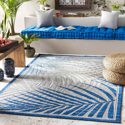 Eleveld Coastal Dark Blue Area Rug