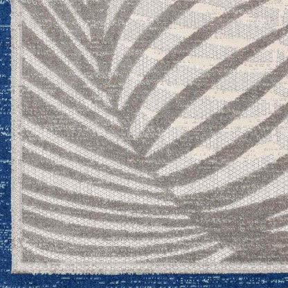 Eleveld Coastal Dark Blue Area Rug