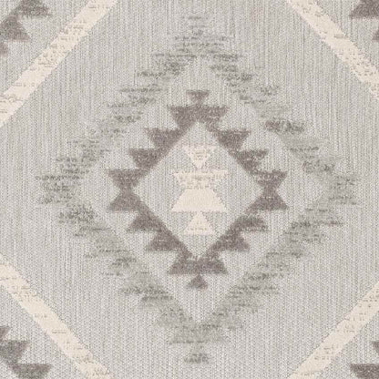Elim Global Light Gray Area Rug