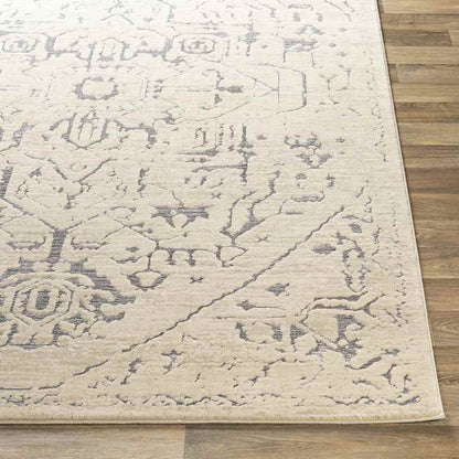 Foxwolde Traditional Taupe Area Rug