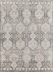 Geelbroek Traditional Black Area Rug