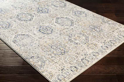 Geelbroek Traditional Bright Blue Area Rug