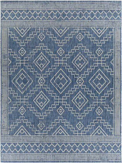 Midlaren Global Denim Area Rug