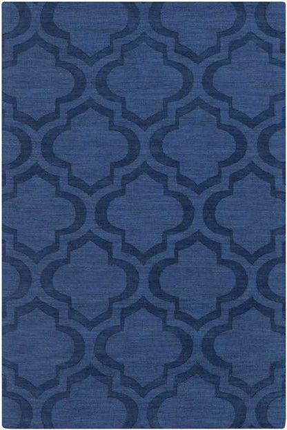 Bergerac Modern Dark Blue Area Rug