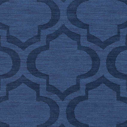 Bergerac Modern Dark Blue Area Rug