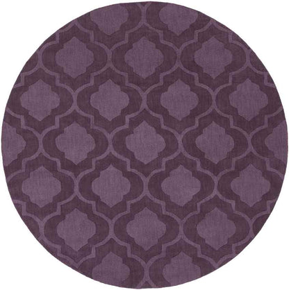 Bergerac Modern Eggplant Area Rug