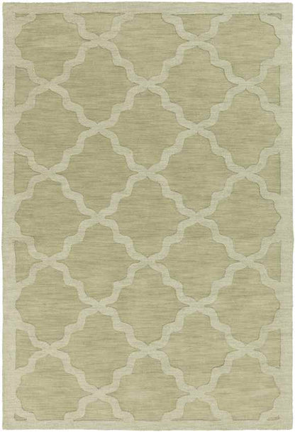 Ermont Modern Grass Green Area Rug
