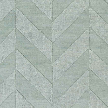 Menton Modern Ice Blue Area Rug