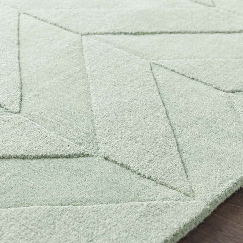 Menton Modern Ice Blue Area Rug