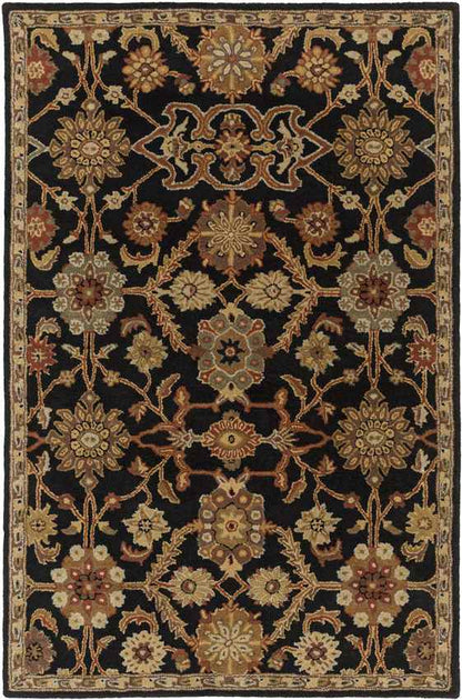 Nijstad Traditional Black Area Rug