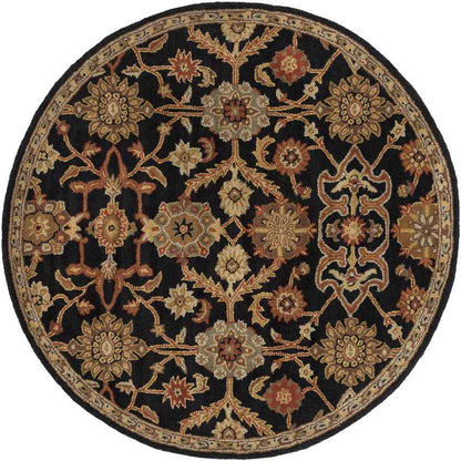 Nijstad Traditional Black Area Rug