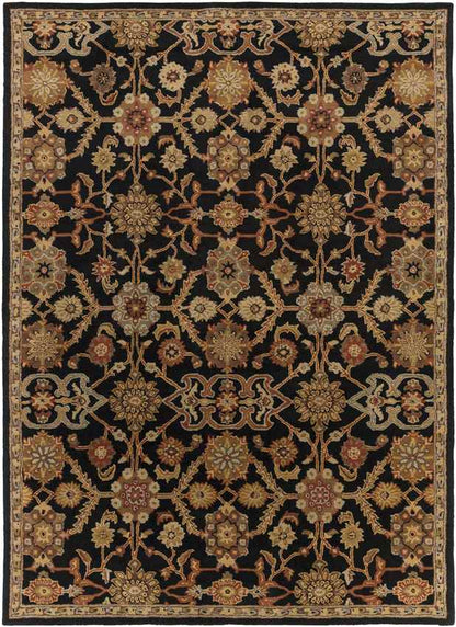 Nijstad Traditional Black Area Rug
