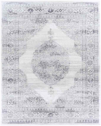 Peest Traditional Medium Gray Area Rug