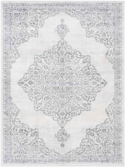 Pieperij Traditional Medium Gray Area Rug