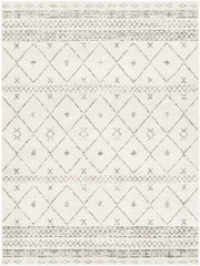 Rolde Global White Area Rug