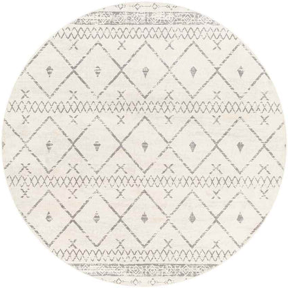 Rolde Global White Area Rug