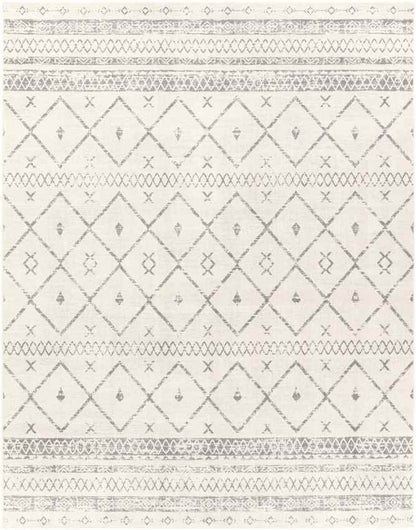 Rolde Global White Area Rug