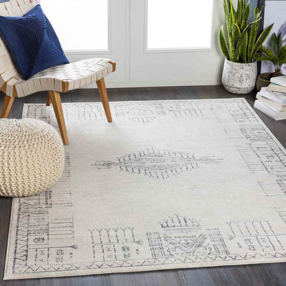 Sandebuur Global Medium Gray Area Rug