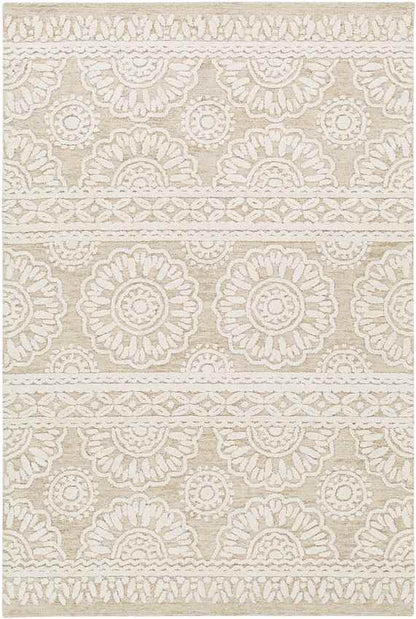 Newmarket Traditional Khaki Area Rug