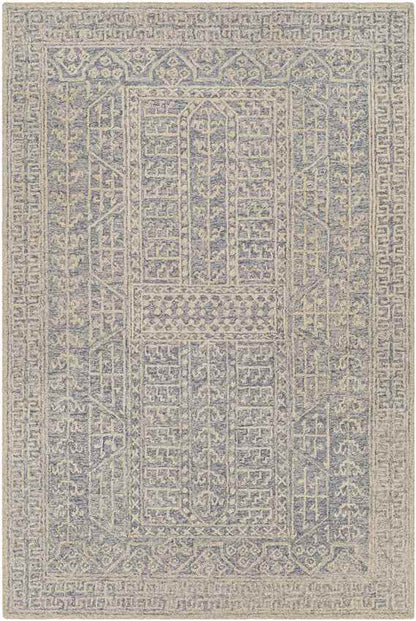 Veenhof Traditional Dark Blue Area Rug