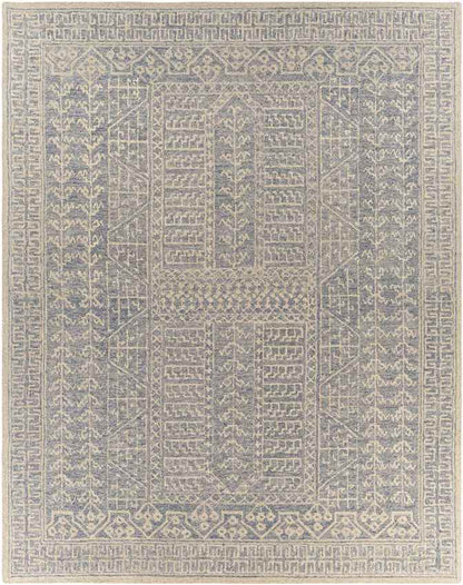 Veenhof Traditional Dark Blue Area Rug