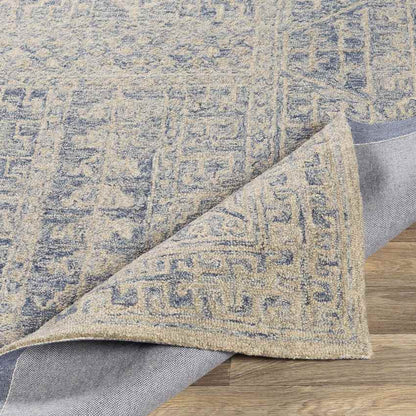Veenhof Traditional Dark Blue Area Rug