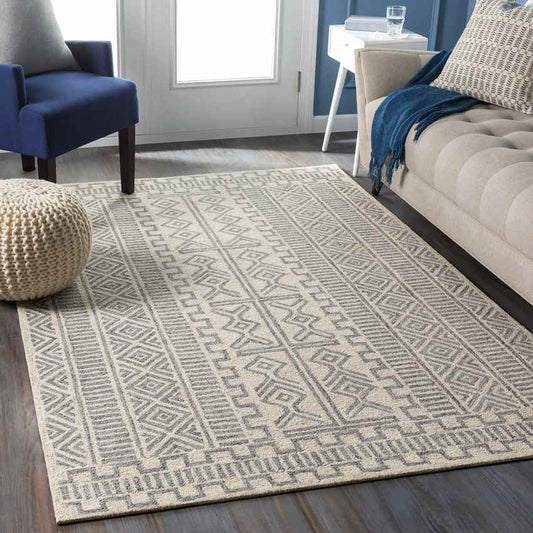 Vlieghuis Global Medium Gray Area Rug