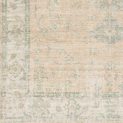 Wittelte Traditional Camel Area Rug