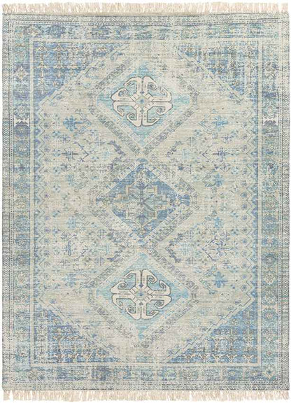 Sandown Traditional Navy Area Rug