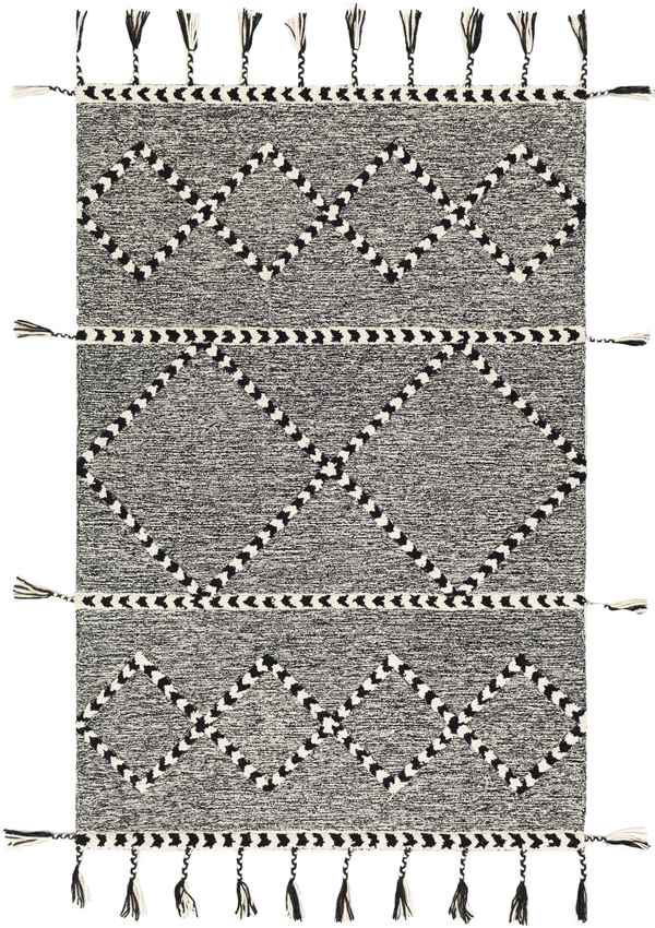 Liskeard Global Black Area Rug