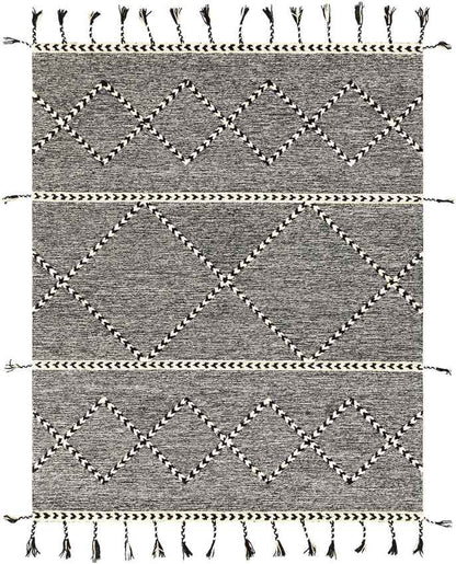 Liskeard Global Black Area Rug