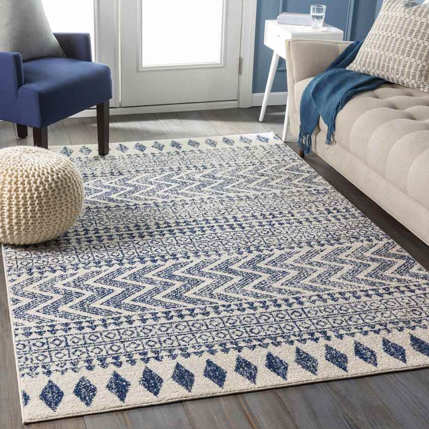 Yde Global Dark Blue Area Rug