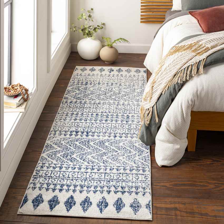 Yde Global Dark Blue Area Rug