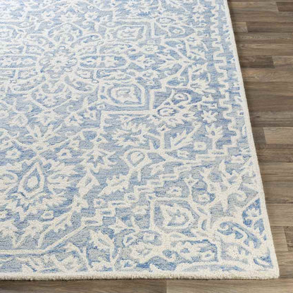 Normanton Traditional Ice Blue Area Rug