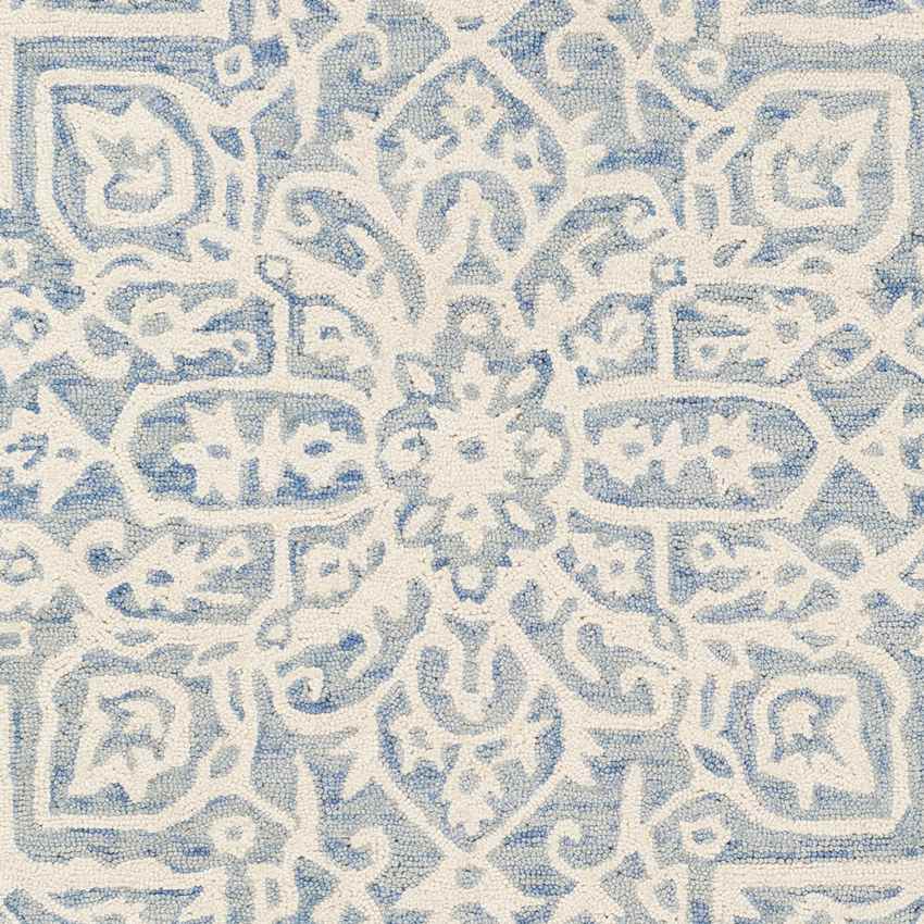 Normanton Traditional Ice Blue Area Rug