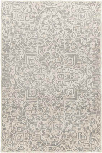 Normanton Traditional Taupe Area Rug
