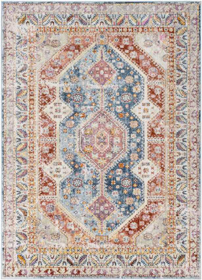 Quedgeley Rustic Multicolor Area Rug