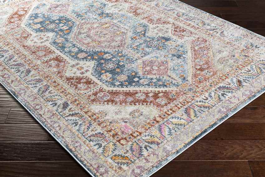 Quedgeley Rustic Multicolor Area Rug