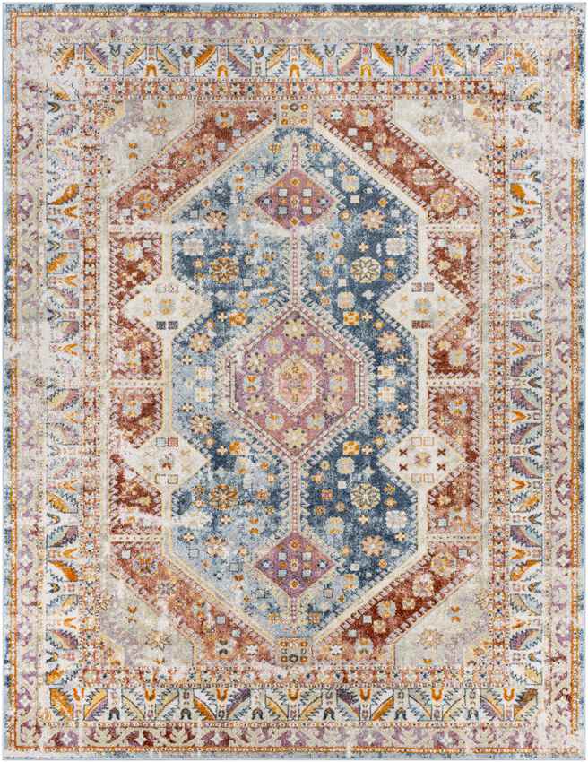 Quedgeley Rustic Multicolor Area Rug