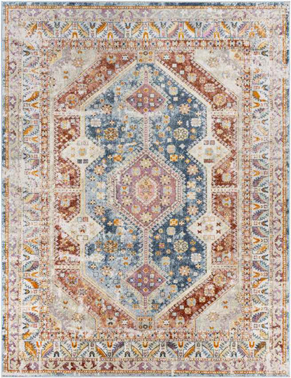 Quedgeley Rustic Multicolor Area Rug