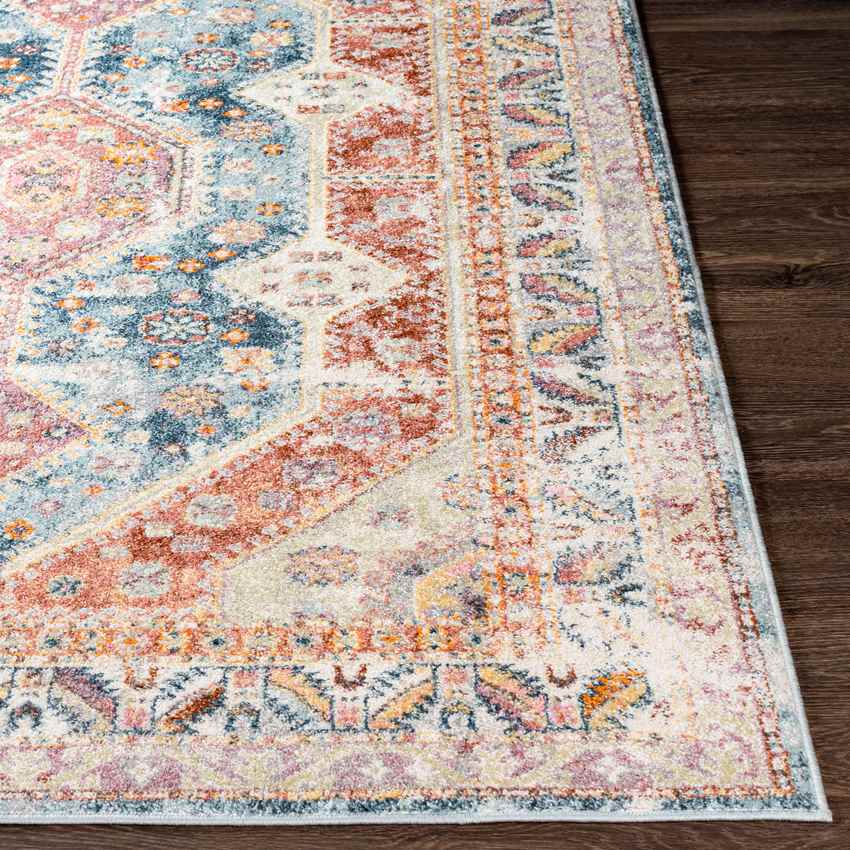 Quedgeley Rustic Multicolor Area Rug