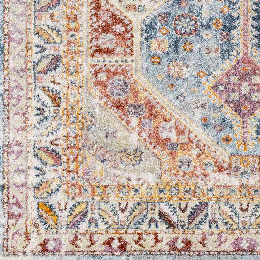 Quedgeley Rustic Multicolor Area Rug