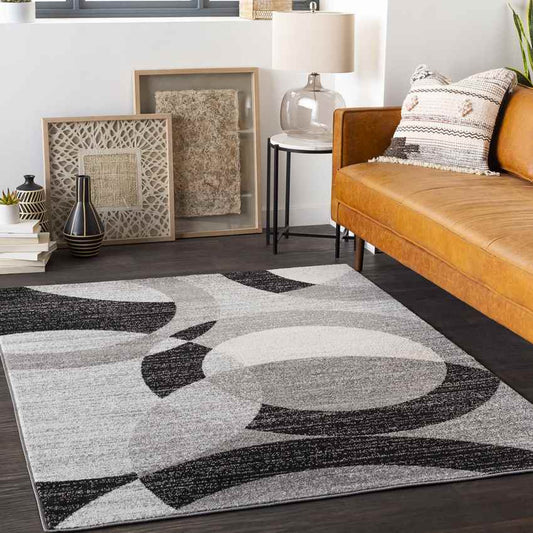 Aalburg Modern Medium Gray Area Rug