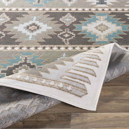 Landerd Rustic Silver Gray Area Rug