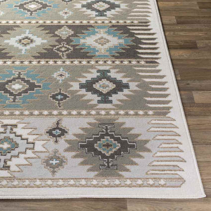 Landerd Rustic Silver Gray Area Rug