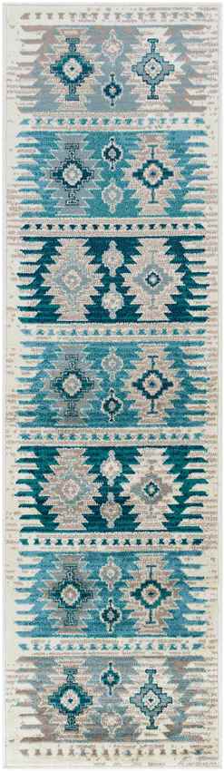 Arizona Rustic Aqua Area Rug