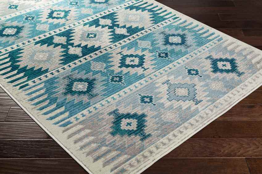 Arizona Rustic Aqua Area Rug